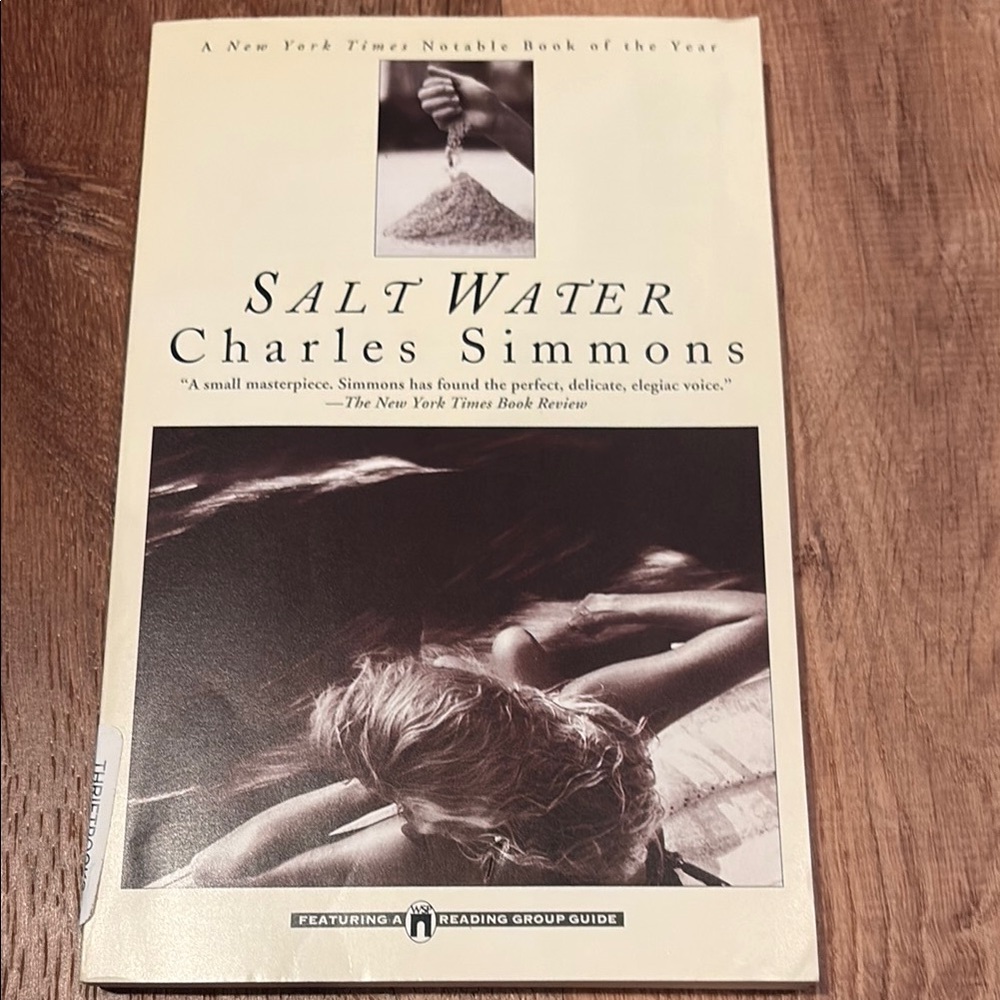 Book: Salt Water by Charles Simmons
